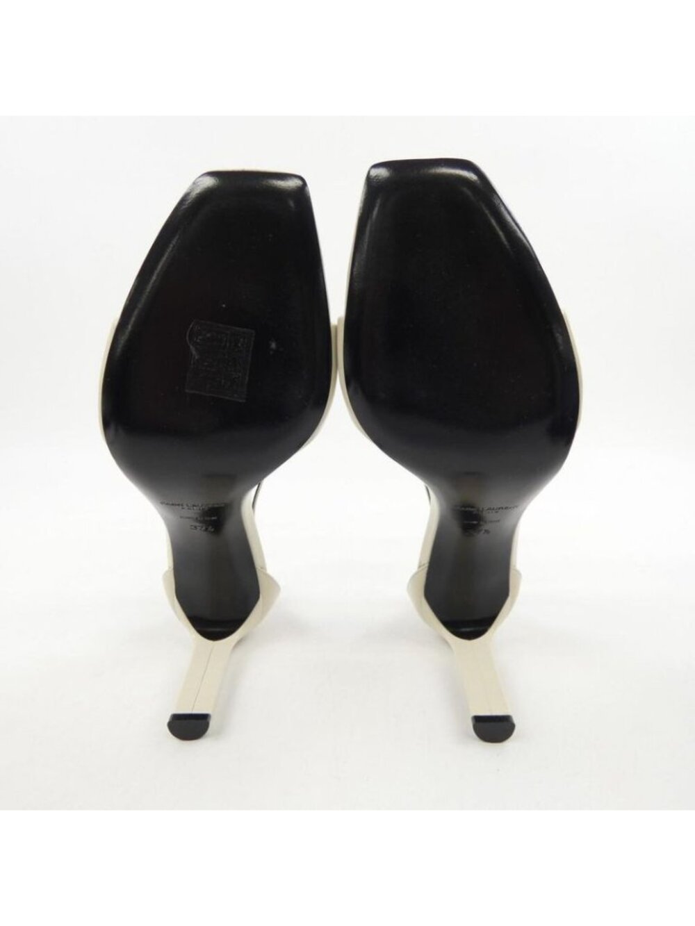 Saint Laurent Sandals White 37 - Picture 4 of 6